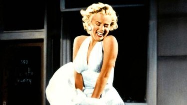 The white dress, which famously blew up as Marilyn Monroe stood over a subway grate in the 1955 film The Seven Year Itch, was the biggest money-spinner at a recent auction.