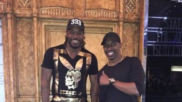 Renegade: Chris Gayle uploaded a photo to Instagram making light of his $10,000 fine.