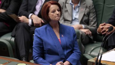 Tenuous position ... Prime Minister Julia Gillard and the Labor party.