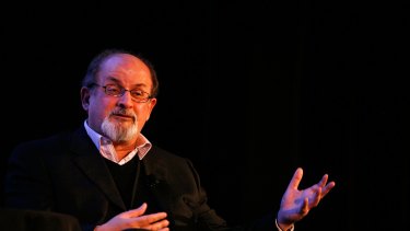 'Horribly wrong': Salman Rushdie says Carey, a friend, is wrong to withdraw.