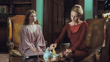 One lump or two?: Uni student Lucy (Emily Browning) gets a few tips about her new part-time job in Julia Leigh's erotic tale <i>Sleeping Beauty</i>.