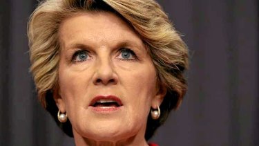 Foreign Affairs Minister Julie Bishop says  Australia is opposed to any ''coercive or unilateral actions to change the status quo in the East China Sea''.