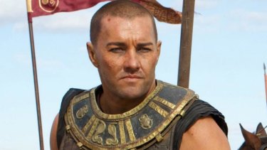 Casting concerns ... Joel Edgerton stars as the Egyptian Pharaoh Ramses in 'Exodus'. 