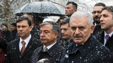 Turkish Prime Minister Binali Yildirim in Ankara on Friday hoped the ceasefire in Syria holds and turns into lasting peace. 