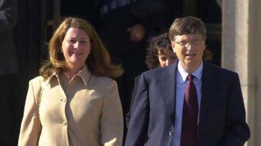 Melinda and Bill Gates: Their philanthropic foundation has an endowment of $41billion, making it the world’s largest private charity.