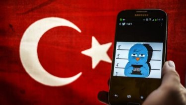 Blocked: Turkey's Twitter ban has been overturned, but with 30 days to enact the ruling, it will be too late for Sunday's election.