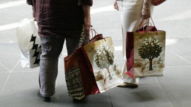 Gender divide ... men are most likely to leave Christmas shopping until the last minute.