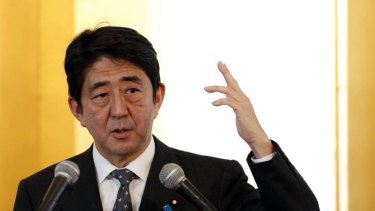 Premier Shinzo Abe has vowed an all-out assault on deflation, going for broke on every front.