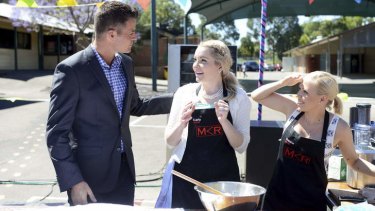 Supportive ... Carly Saunders and Tresne Middleton say <i>My Kitchen Rules</i> respected their wish not to be outed on the show.