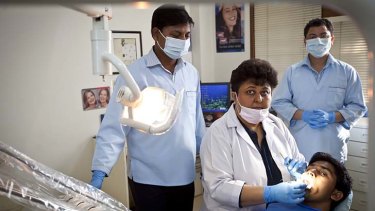 "The volume of my tourist patients has gone up": Dr. Poonam Batra in her dental surgery in South Delhi.