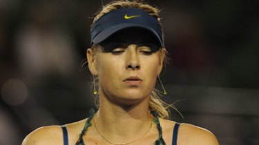 Maria Sharapova refused to dwell on her first round exit.