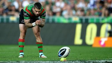 adam reynolds stirs fake fans tattoo south sorted rabbitohs halfback would hare brained sydney
