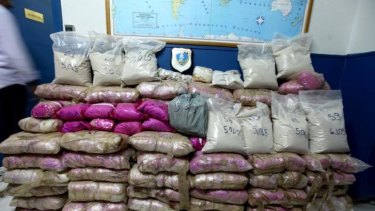 heroin bust largest ever haul athens packages seized near were big europe friday