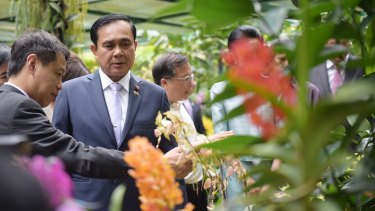 Thailand's Prime Minister Prayuth Chan-ocha in Singapore last week.