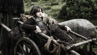 Search for the three-eyed crow ... Issac Hempsted-Wright as Bran Stark.