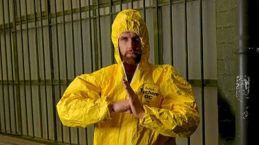 Miles Allen is performing his one-man <i>Breaking Bad </i>show at the Melbourne Comedy Festival.