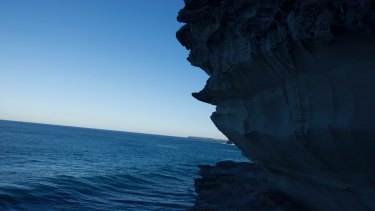 The cliffs at South Bondi.
