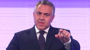 "They should speak to the people that they owe the money to as a starting point": Joe Hockey.