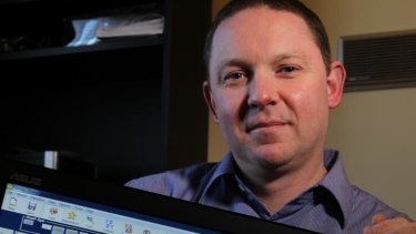 Phil Brierley, shown here with his own software, shared in the first instalment of a $3 million prize for data crunching.