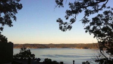 Summer finally on its way ... clear blue skies over Pittwater at 6.45am today.