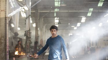 Hunter Page-Lochard stars as Koen West in <i>Cleverman</i>, which begins on Thursday.