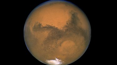 Isn't she lovely ... Mars, as pictured by the Hubble telescope in 2003.