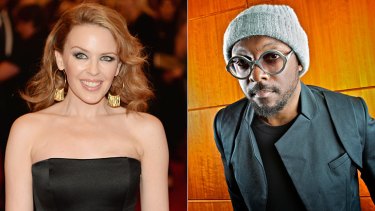 New coaches: Kylie Minogue and will.i.am.