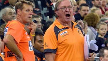 Open and passionate: Kevin Sheedy promotes AFL with a missionary's zeal.