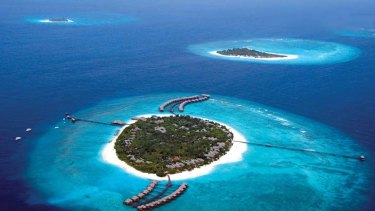 Threat ... much of the Maldives could be lost to climate change.