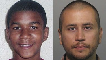 This combo image shows Trayvon Martin, left, and George Zimmerman.