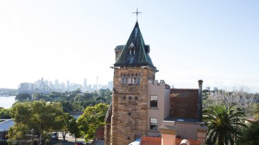 Michael and Ann Hogan own the 1882 iconic Annandale Abbey. They've spent four years refurbishing it and for the first time in its history it is now a family home. 