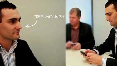 A new wave of badly-behaved executives can longer hold their focus in a meeting, instead exhibiting a monkey's 'I see, I do' behaviour.