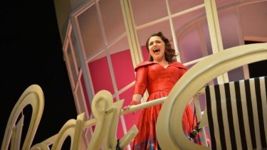 Emma Matthews as Florilla in Opera Australia's <i>The Turk In Italy</i>.