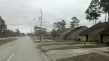 Bleak life ... Cristian lived with his mother on this Jacksonville street.