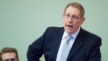 Queensland MP Bruce Flegg was asked to loan money to Gerard Baden-Clay who is standing trial in Brisbane, charged with his wife Allison's murder.