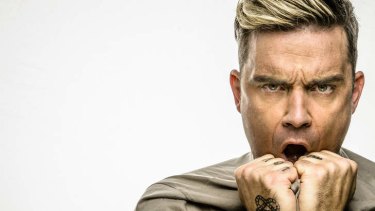 White-knuckle ride: At 40, life has seemingly begun again for Robbie Williams.