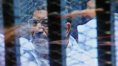 Accused of leaking state secrets: Mohamed Mursi.