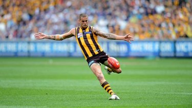 Public eye: Lance Franklin said he wanted to move to Sydney to escape the fish-bowl existence of Melbourne.