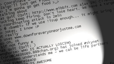 A screengrab from the chat logs.