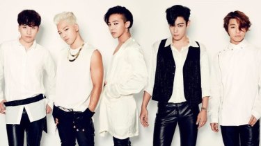 Big Bang, one of Korea's biggest musical exports, will play Sydney in September.
