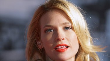 January Jones ... "I am very childish. No one ever told me to grow up. I still sleep with my baby blanket."