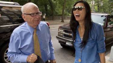 Unlikely to call it quits ... Murdoch is one of the few proprietors who believes in newspapers.