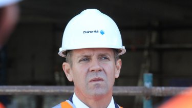 NSW Premier Mike Baird is spending big. 