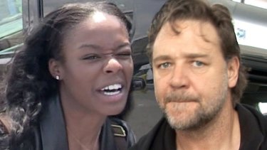 Azealia Banks and Russell Crowe.