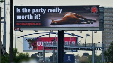 But what are the facts? Pro and anti racing billboards in Melbourne. 