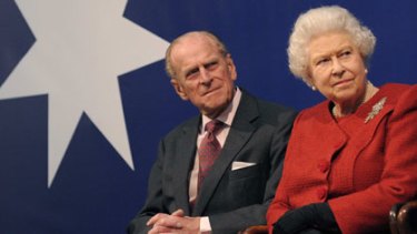 Queen Elizabeth and Prince Philip, attend a reception for the Centenary of Australian Diplomatic Representation in London.