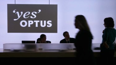 Exit strategy: Optus has seen its mobile customer numbers fall from 9.59m to 9.43m over the past 12 months.