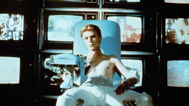 <i>The Man Who Fell to Earth</i>: David Bowie in 1976.