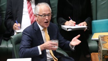 Prime Minister Malcolm Turnbull, probably not "mansplaining".