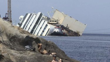 Captain Lightly Thrown Off Sinking Italian Ship